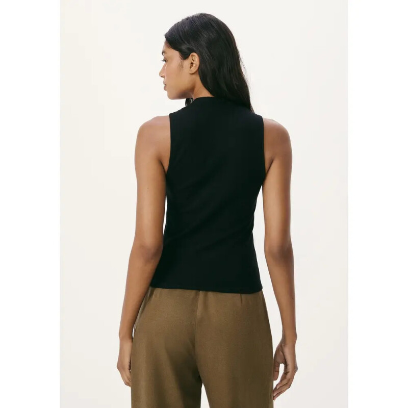 CAMISETA REGATA FEM PRETO ESCURO