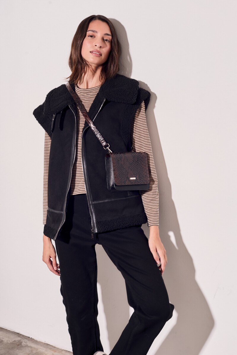 Chaleco Gamulan Negro