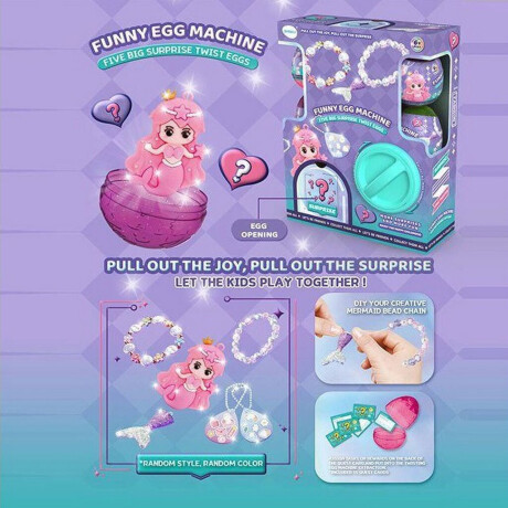 Juego 5 Huevos Sorpresa Con Figuras Coleccionables Ub PRINCESAS