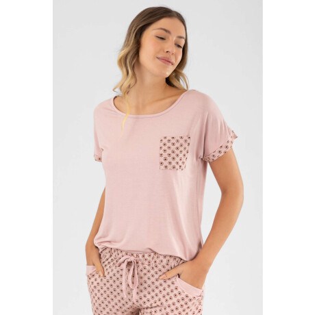 Solange pijama Rosa antique