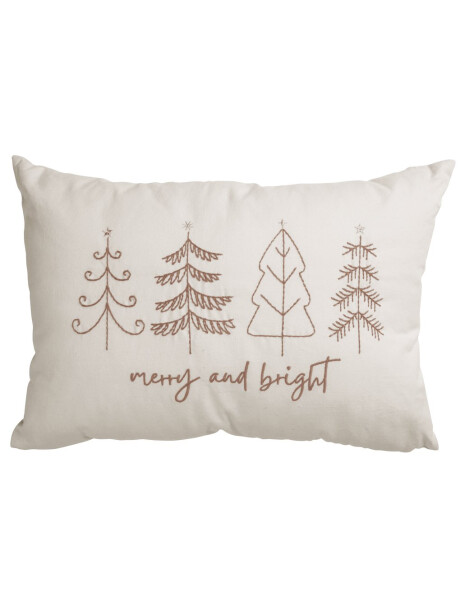 Almohadón navideño ELLE 35x50 beige Almohadón navideño ELLE 35x50 beige