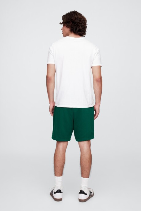 Short Deportivo Sin Felpa Logo Gap Hombre Rain Forest 19-5232 Tc