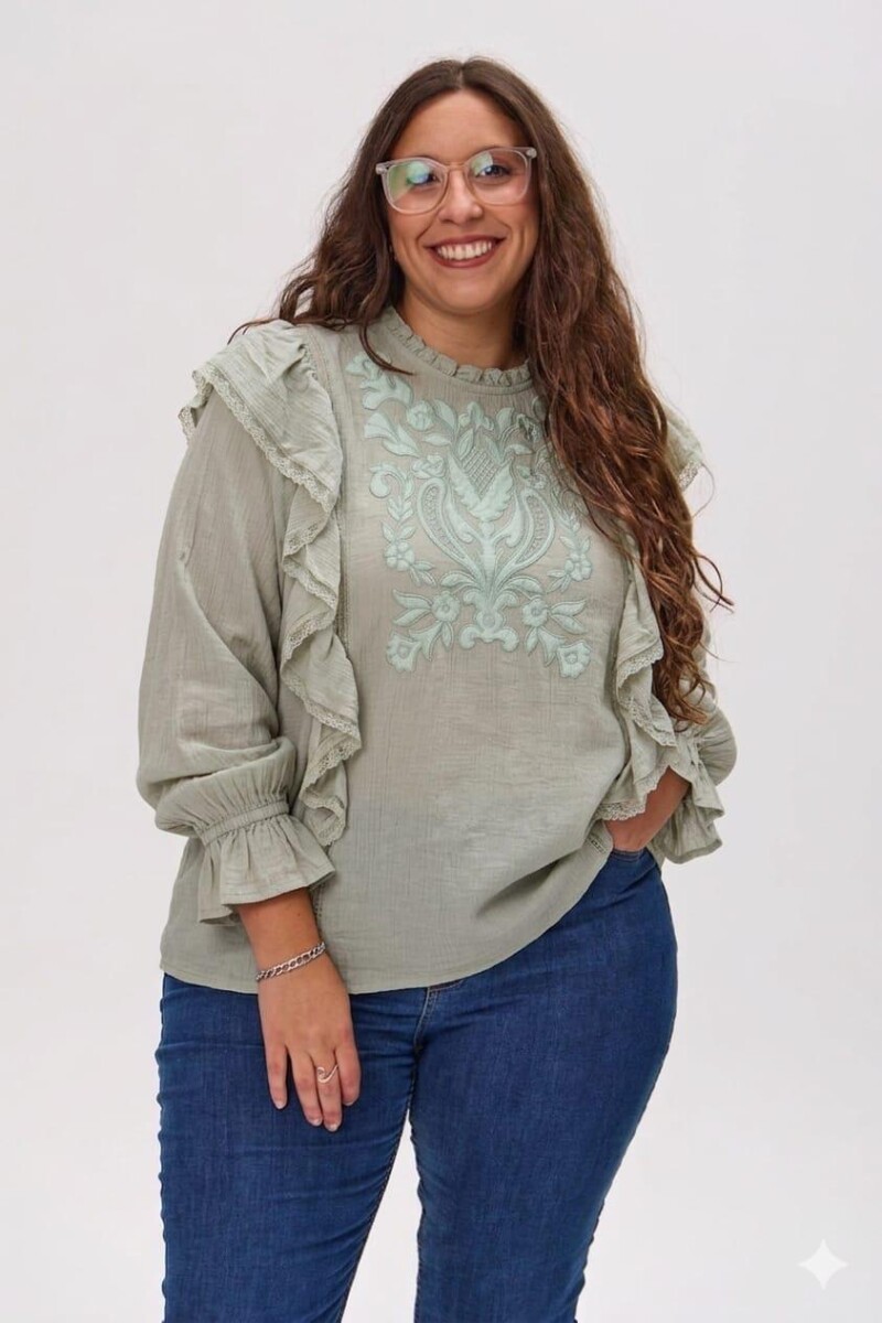 Blusa Olivia - Verde 