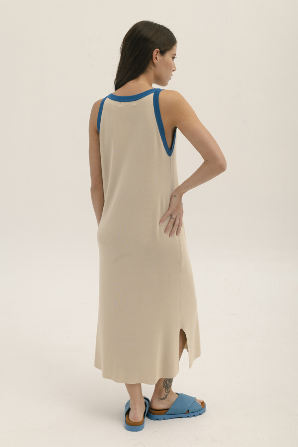 VESTIDO TEJIDO ANNA NATURAL