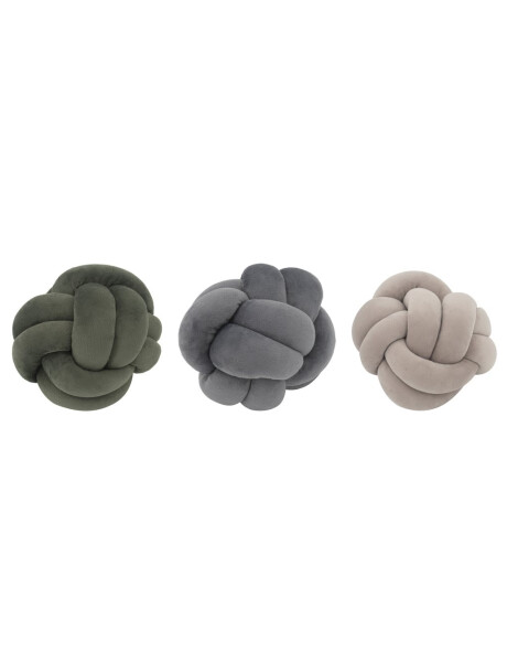 SET 3 NUDOS DECORATIVOS 15x15x15CM TELA SET 3 NUDOS DECORATIVOS 15x15x15CM TELA