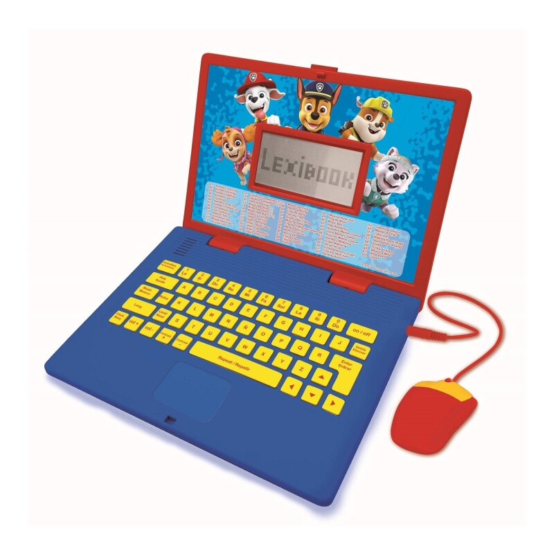 Laptop Disney Lexibook educativa bilingüe diseño Paw Patrol