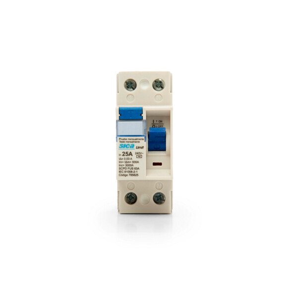 Llave diferencial din 2P 25A 30mA SK2525