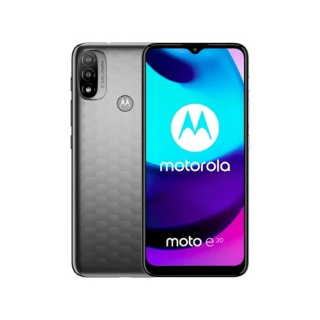 Celular Motorola E20 32GB 2GB Gris Dual Sim Celular Motorola E20 32GB 2GB Gris Dual Sim