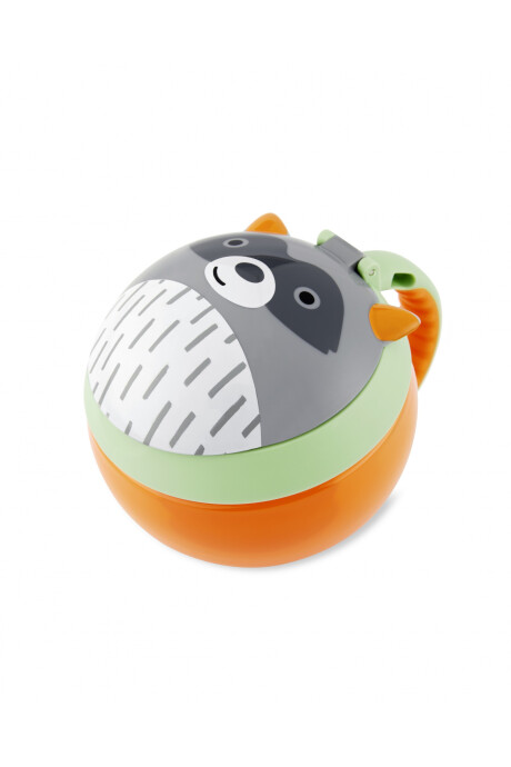 Tupper de snacks, diseño mapache Tupper de snacks, diseño mapache