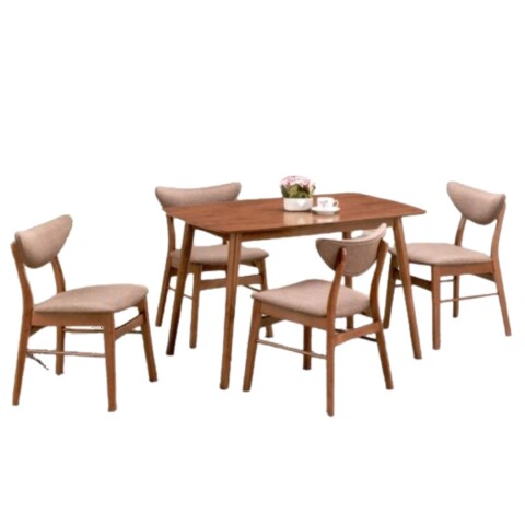 Juego Comedor Madera COSTA Mesa + 4 sillas Juego Comedor Madera COSTA Mesa + 4 sillas