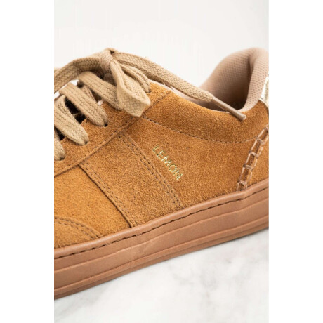 Zapatilla Gamuza Camel