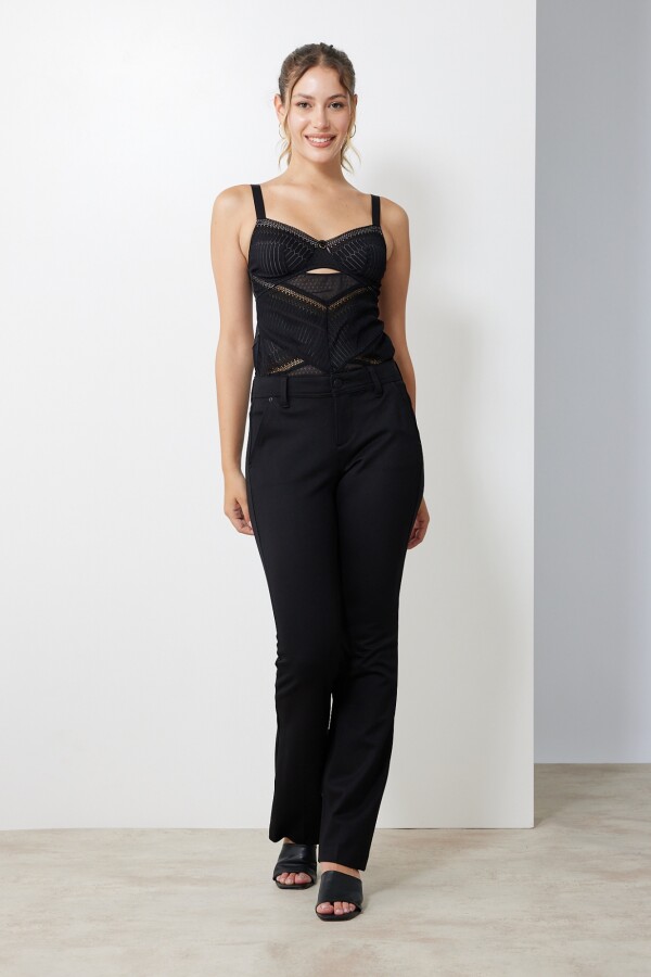 Pantalon Goddess Bootcut NEGRO