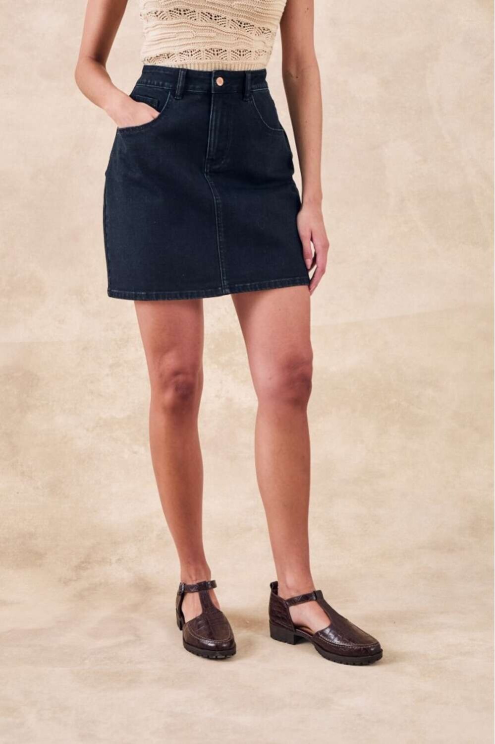 Falda Mini Jean — Tienda Soy Santander