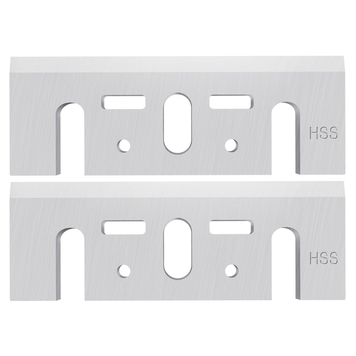 Set De 2 Hojas Para Cepillo Garlopa 