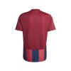 CAMISETA adidas STRIPED 24 team navy blue 2/team coll burgundy 2/team yellow
