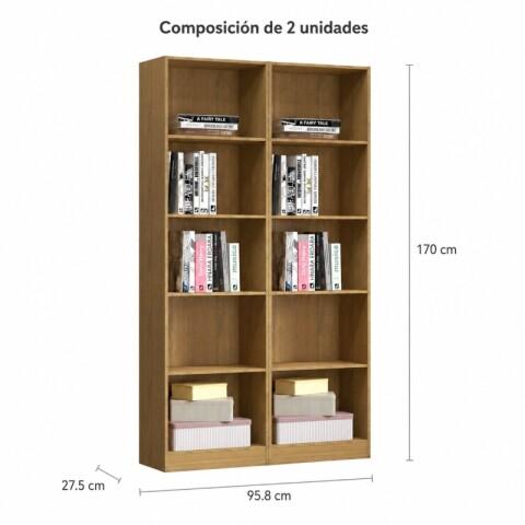 Combo de 2 Repisas Biblioteca Combo de 2 Repisas Biblioteca