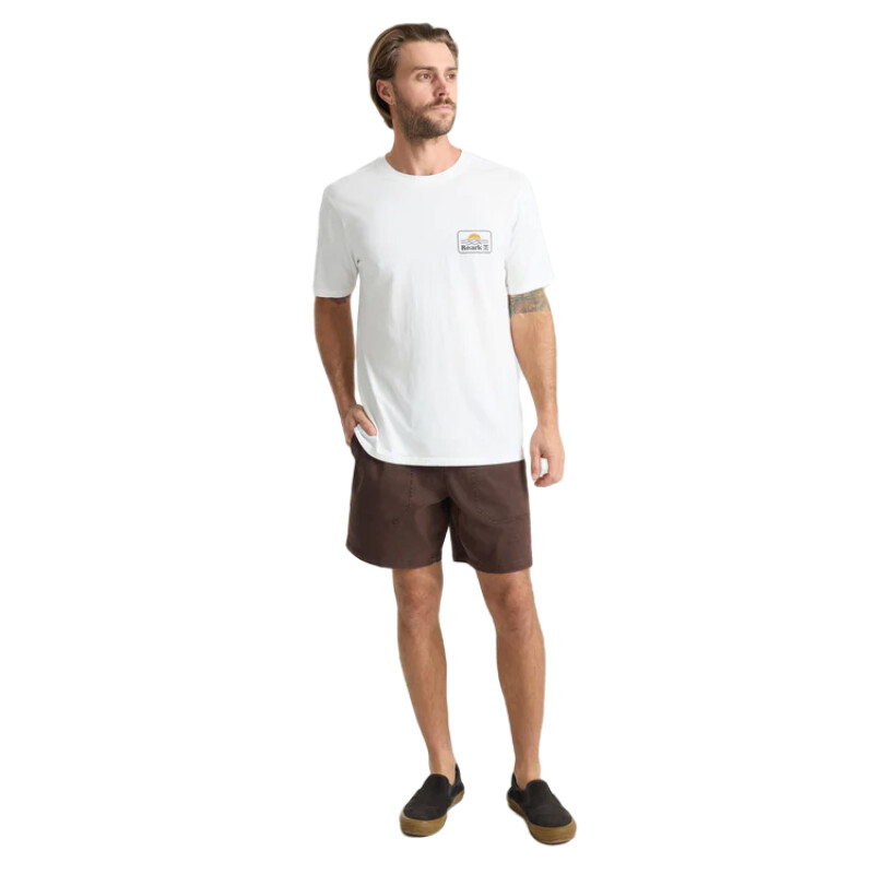 Remera Roark Earth & Sea - Blanco Remera Roark Earth & Sea - Blanco