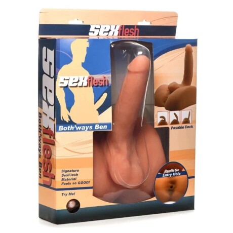 Dildo y Mastubador Realístico SexFlesh Both Ways Ben Dildo y Mastubador Realístico SexFlesh Both Ways Ben