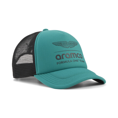 AMF1 Trucker Cap 02694102 Verde Petróleo