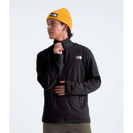 Campera Polar Cedar Trail Grid hombre Tnf Black