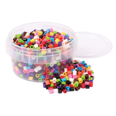 Cuentas para planchar 10 colores 1.000 piezas Hama Beads Playbox Cuentas para planchar 10 colores 1.000 piezas Hama Beads Playbox
