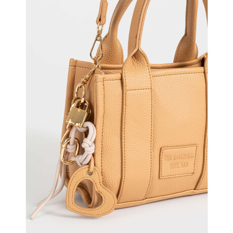 Cartera City Mini Marron Camel