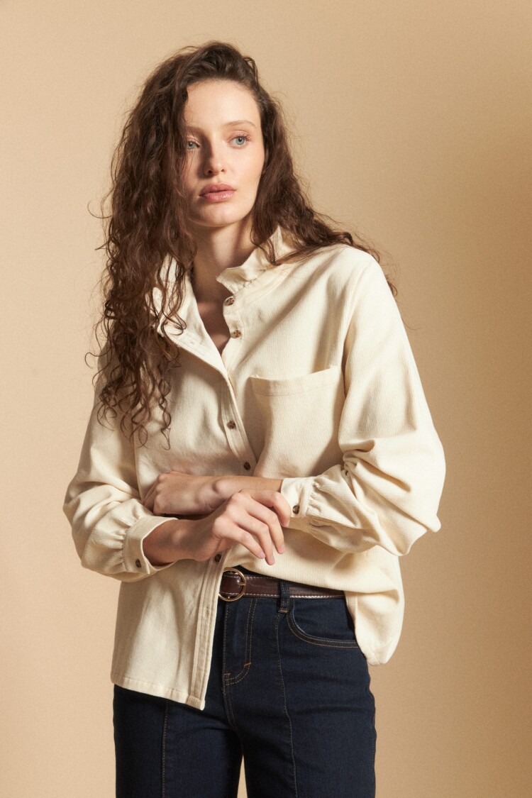 CAMISA MELLENY Crudo