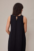 VESTIDO LARGO VALAR POLANCO Negro