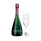Combo Espumante Brut Malbec Rose + 1 copa de regalo Combo Espumante Brut Malbec Rose + 1 copa de regalo