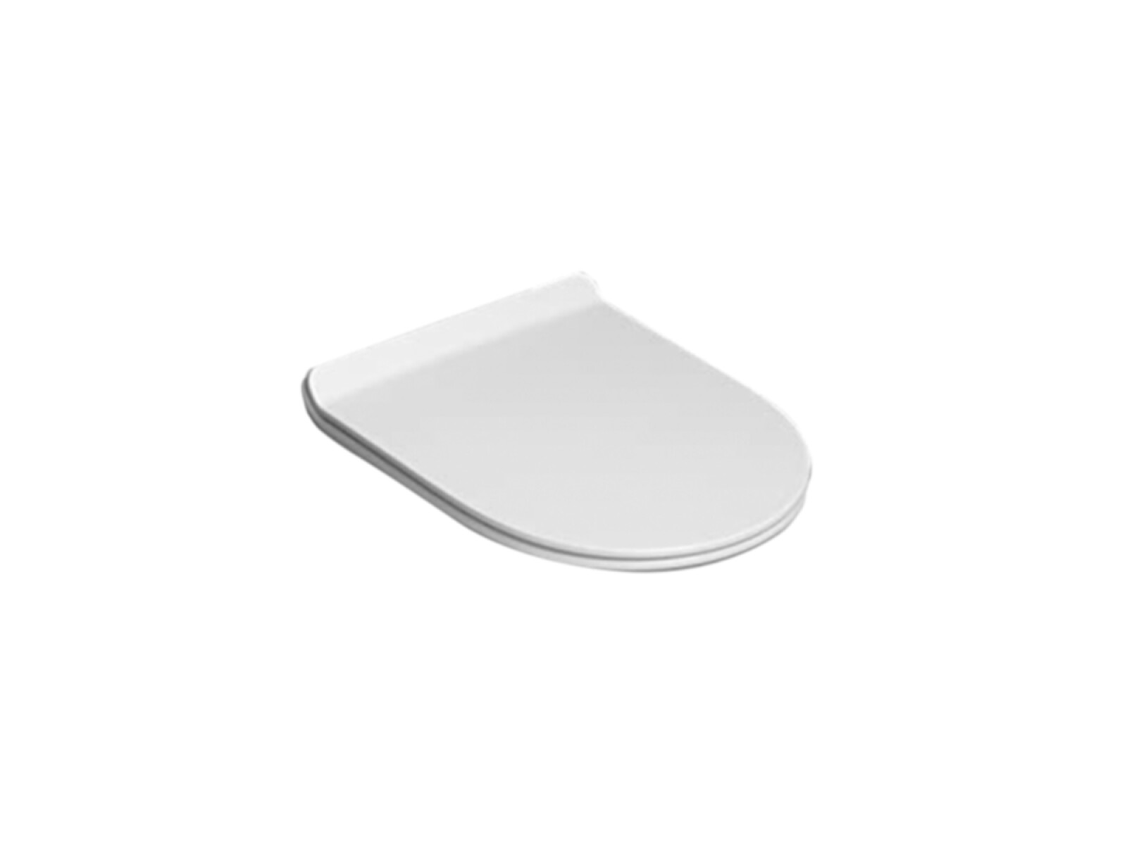 Tapa Inodoro Slim Mate Lava Gris Para Inodoro Suspendido Lava 