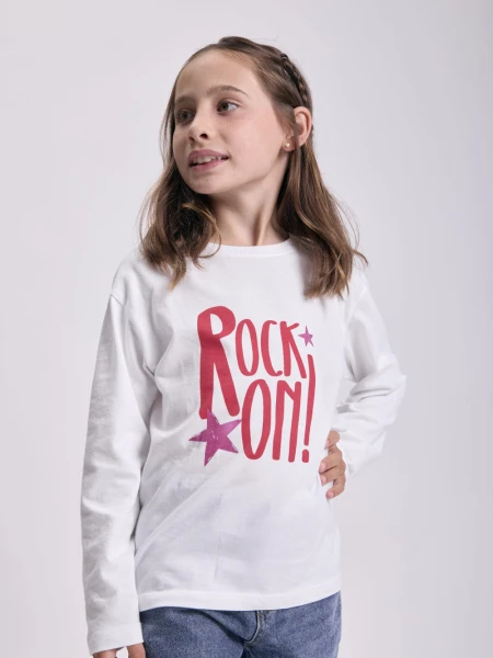 Remera estampa Blanco