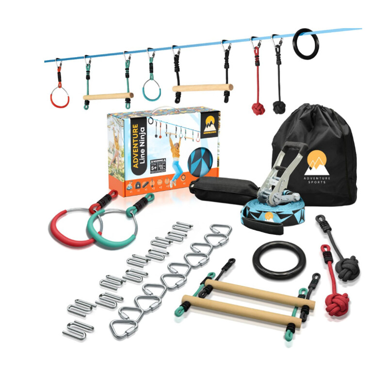 Adventure Line Ninja Sport Cuerda Juego de exterior Adventure Line Ninja Sport Cuerda Juego de exterior