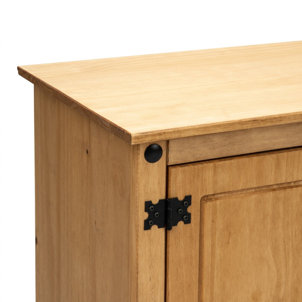 Rack 2 puertas 1 Estante - 160cm - Linea Mexicana Natural