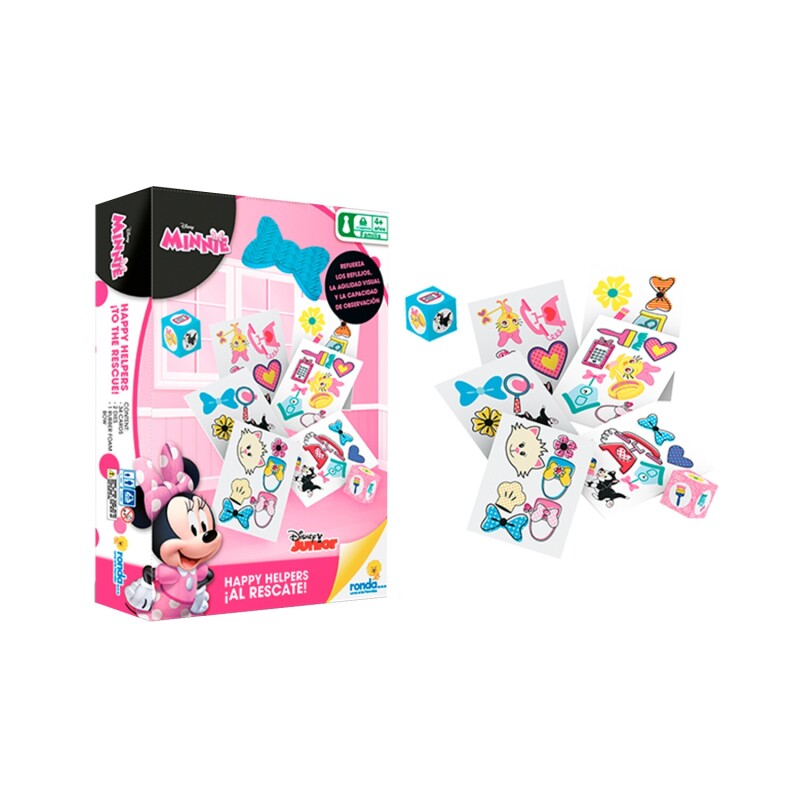 Juego de mesa Ronda Minnie Happy Helpers Â¡Al Rescate! Juego de mesa Ronda Minnie Happy Helpers Â¡Al Rescate!