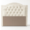 Respaldo Curvo De Sommier Ltc De Madera Forrado En Suede Respaldo Curvo De Sommier Ltc De Madera Forrado En Suede