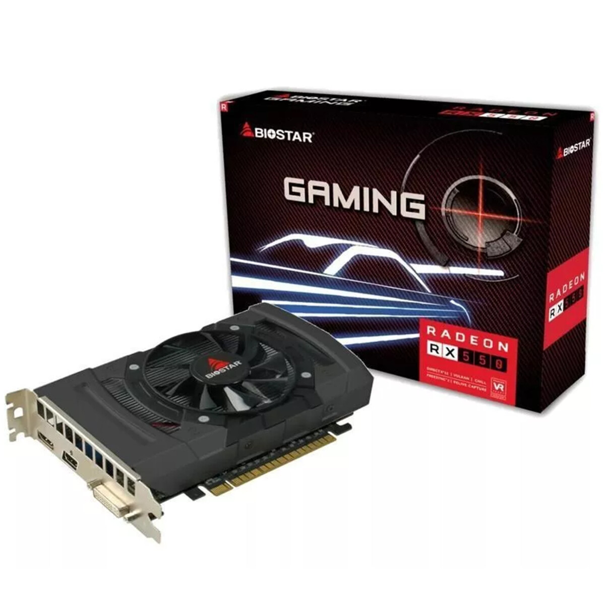 Tarjeta De Video Biostar Radeon Rx550 4gb Gaming 