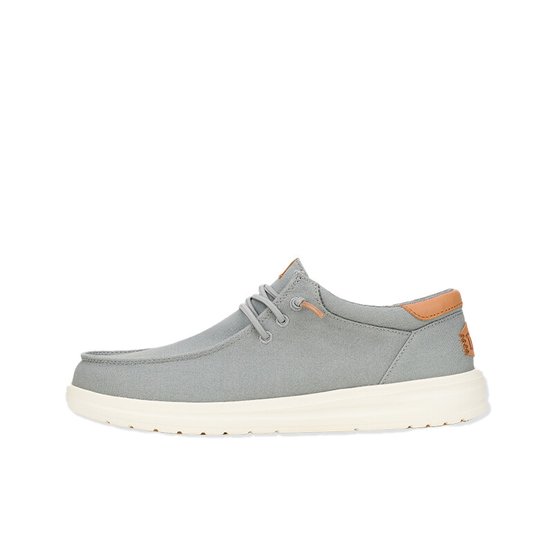 Zapatos Hey Dude Paul Canvas Gris
