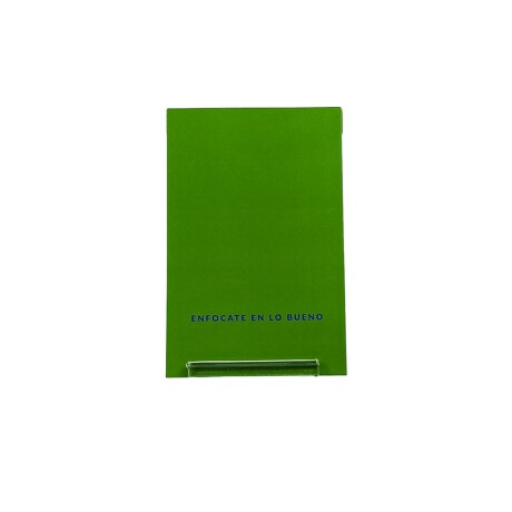 Block notas verde Sc