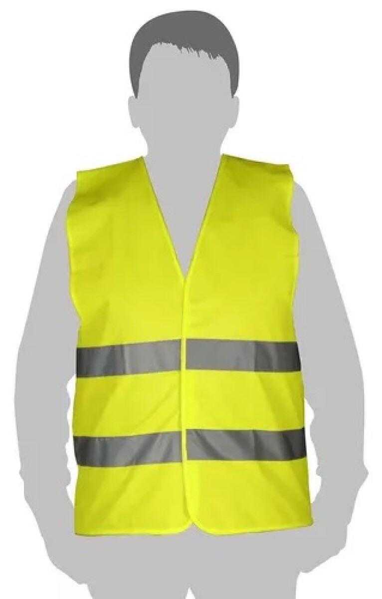 TOLSEN CHALECO REFLECTIVO AMARILLO C/BANDAS TALLE XXXL 