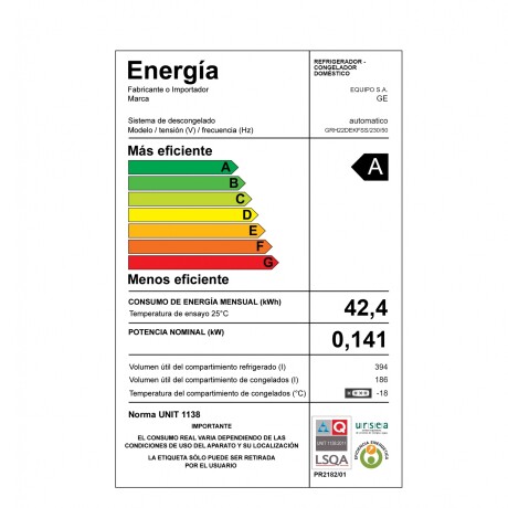 Heladera Side By Side 580 Lt General Electric GRH22DEKFSS Heladera Side By Side 580 Lt General Electric GRH22DEKFSS