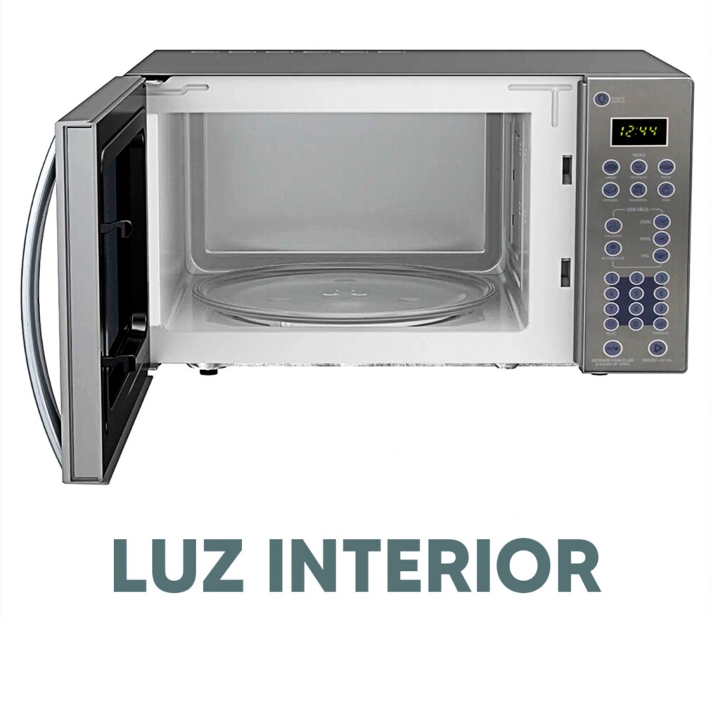 MICROONDAS 38 LTS acero inoxidable