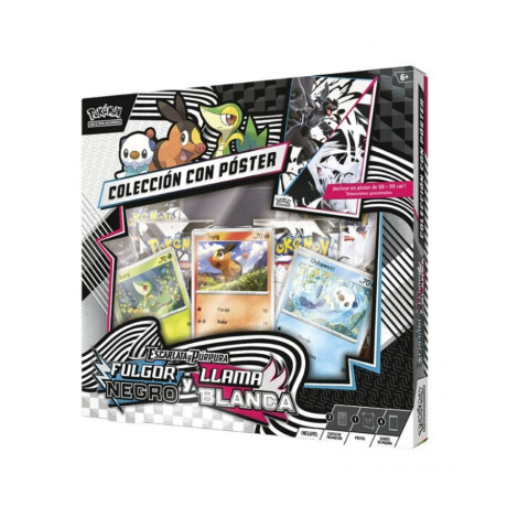 Pokémon Colección con Poster - Fulgor Negro & Llama Blanca [Español] Pokémon Colección con Poster - Fulgor Negro & Llama Blanca [Español]