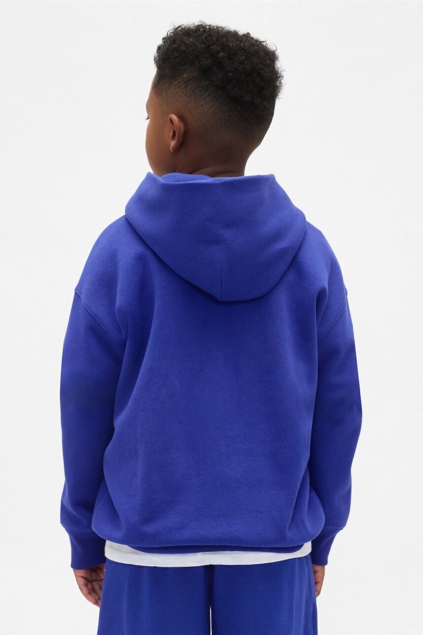 Canguro Logo Gap Baggy Niño Royal Gem