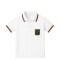 Remera Polo manga corta Colegio Alemán Blanco