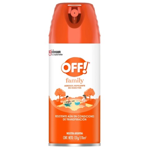 Repelente en Aerosol OFF! Family 170 ml Repelente en Aerosol OFF! Family 170 ml