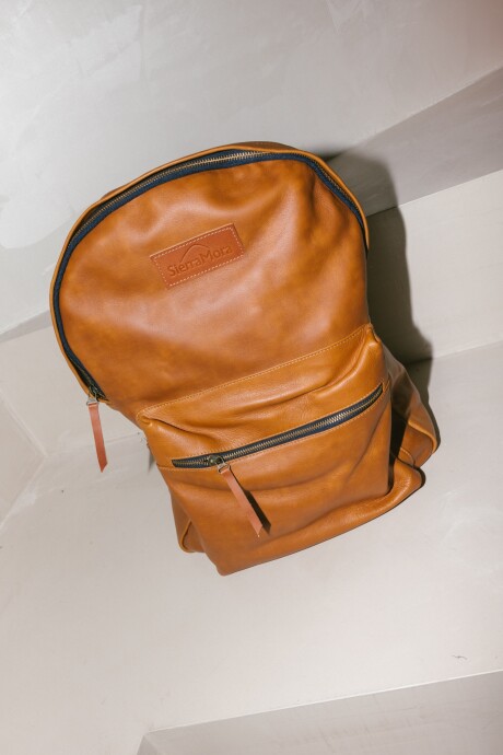 Mochila Moro Honey Blue Zip