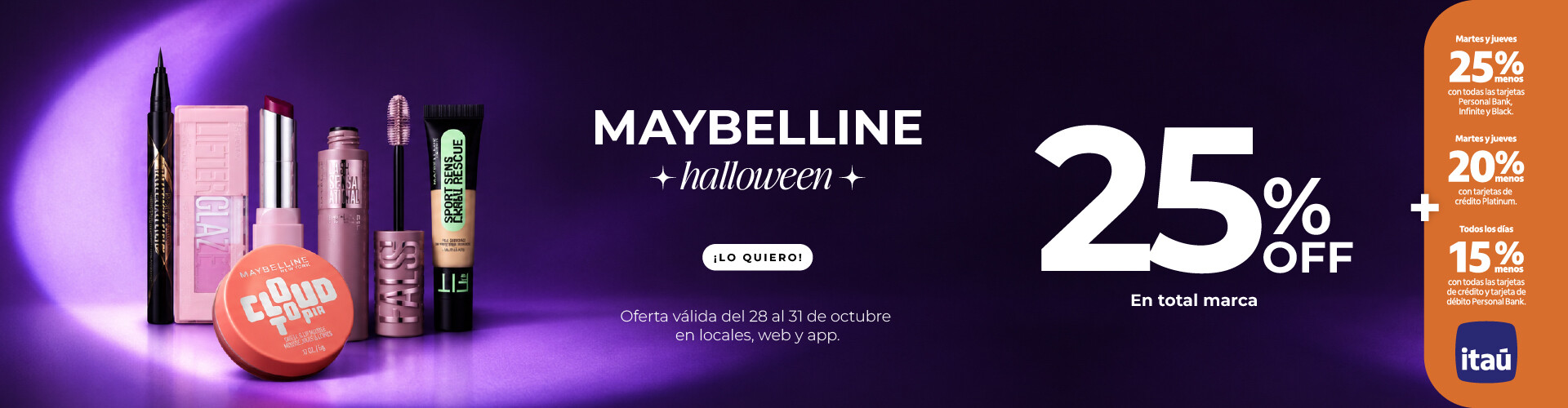 maybelline halloween
