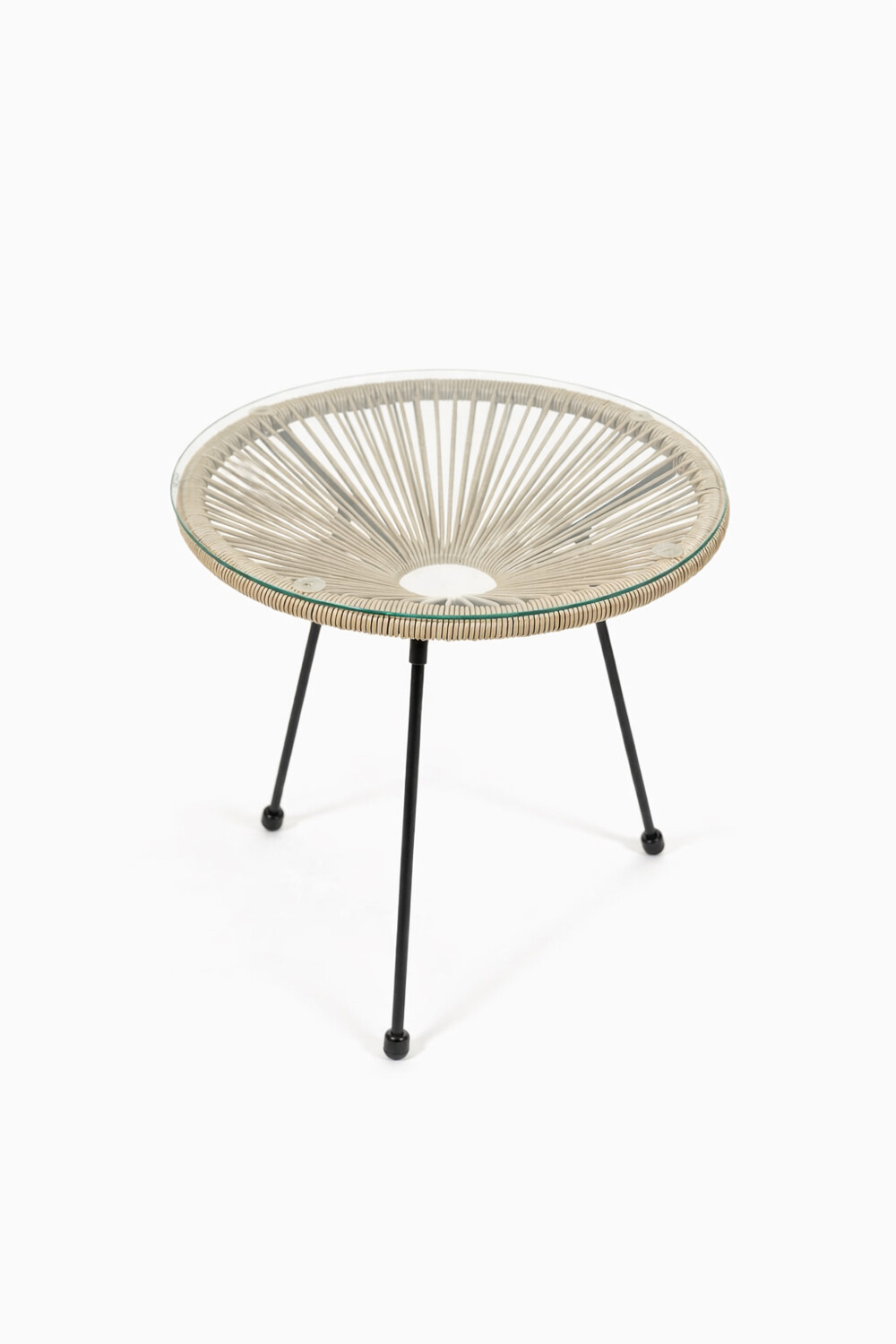 Mesa Living Acapulco Gris