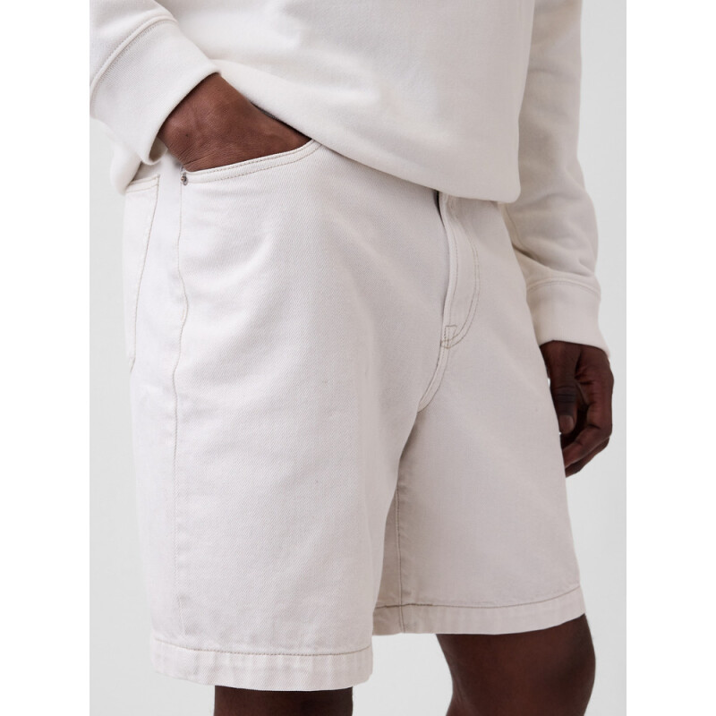 V-SUPERSOFT LOOSE DENIM SHORT - COLOR CARLS STONE V3