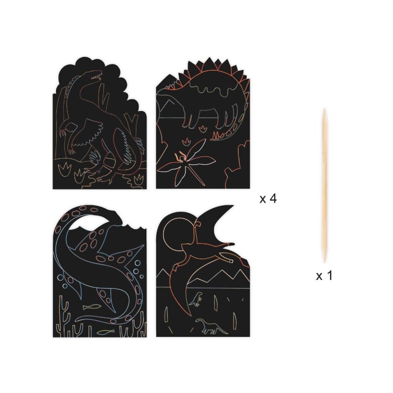 Set de manualidades con 6 actividades diferentes 6-10 años - Dinosaurios Set De Manualidades Con 6 Actividades Diferentes 6-10 Años - Dinosaurios